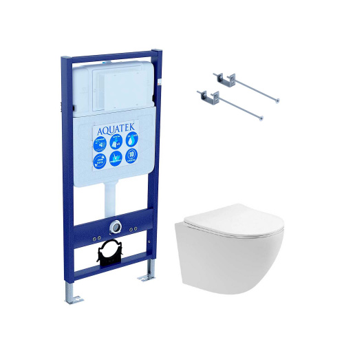 Сет унитаз + инсталляция Aquatek SET AQUATEK ЕВРОПА T-KKI1